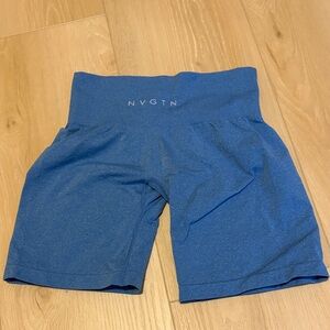 NVGTN Women's Vibrant Blue Bike Shorts